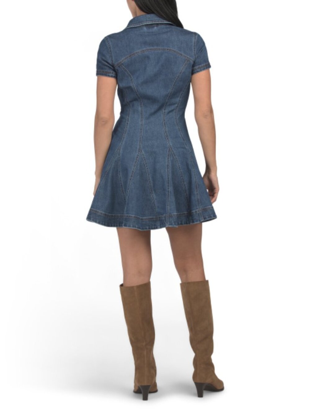 7 FOR ALL MANKIND Stitched Mini Dress - Picture 2 of 4